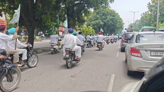 Farmers Motorcycle March