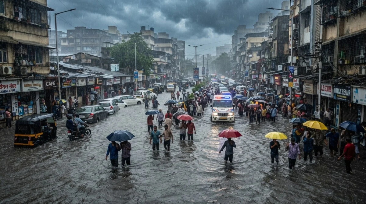 Heavy Rain Alert: 9 राज्यों में IMD का Red Alert, दिल्ली-मुंबई जलमग्न, 50 मौतें 6 Heavy Rain Alert