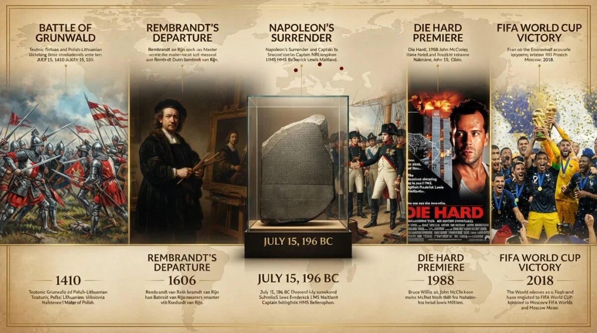 July 15 Historical Events: जेरुसलम विजय से Die Hard तक, जानें इस दिन की बड़ी घटनाएं 6 July 15 Historical Events