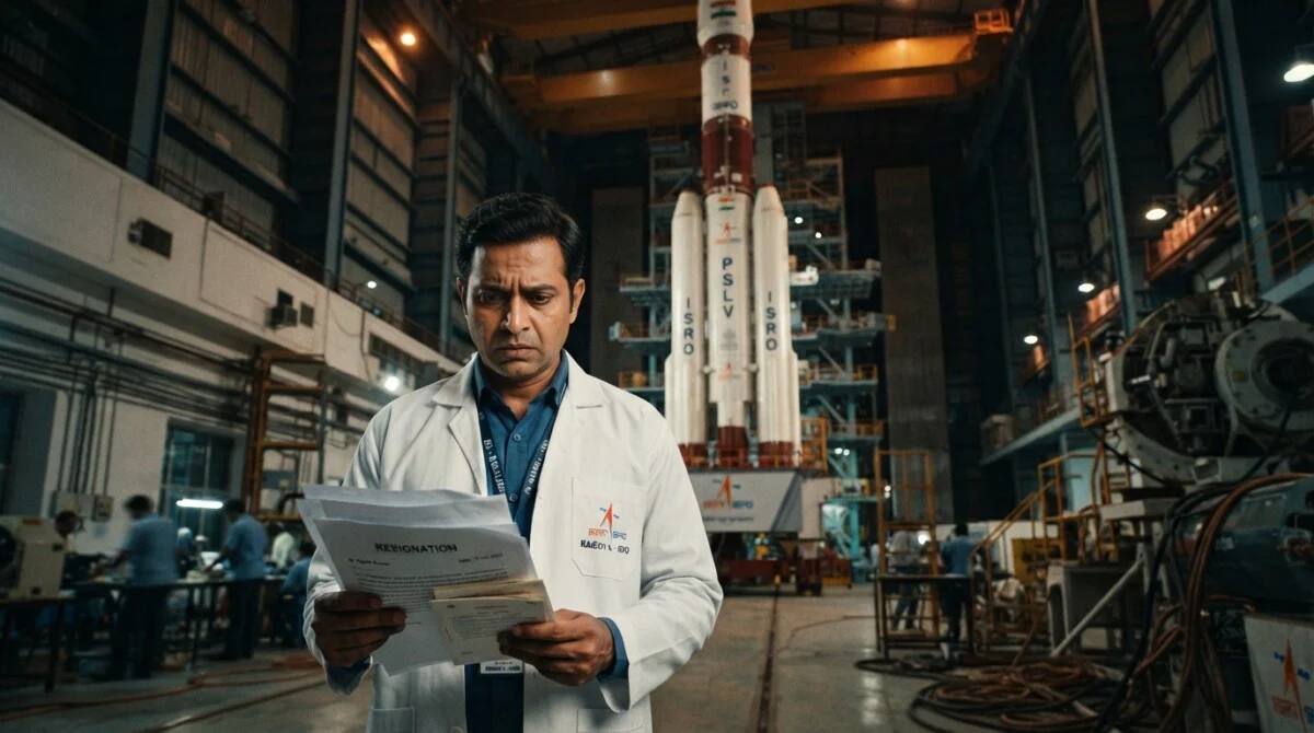ISRO Scientists Quit: 100+ वैज्ञानिकों ने छोड़ी नौकरी, गगनयान खतरे में! 6 ISRO Scientists Quit