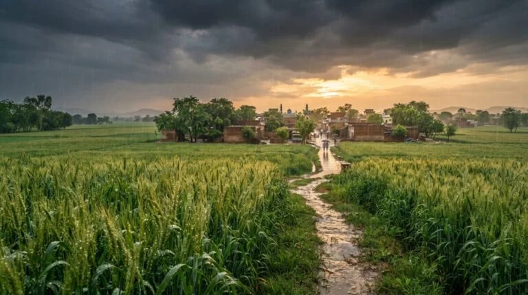 Punjab Weather: पंजाब के कई जिलों में हुई बारिश, गर्मी से मिली राहत 13 Punjab Weather - Monsoon Rain