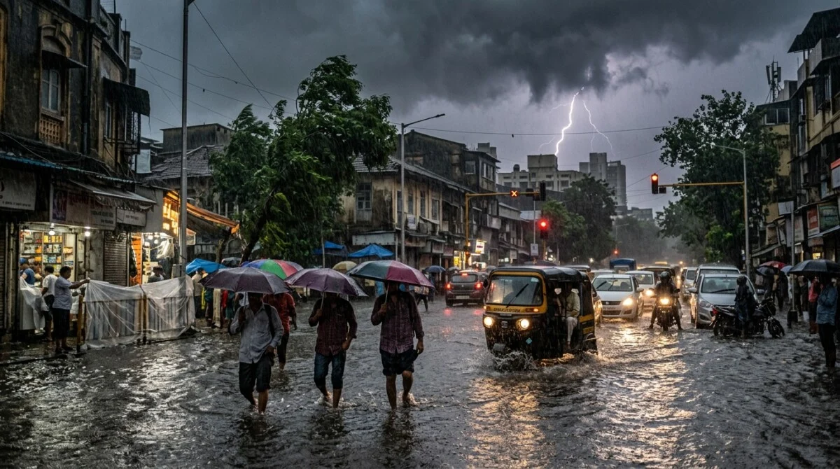 Extremely Heavy Rainfall Alert: गुजरात-महाराष्ट्र में भारी बारिश का रेड अलर्ट, IMD ने जारी की चेतावनी 6 Southwest Monsoon