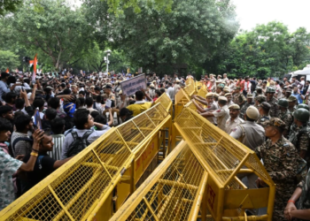 NEET Protest Delhi