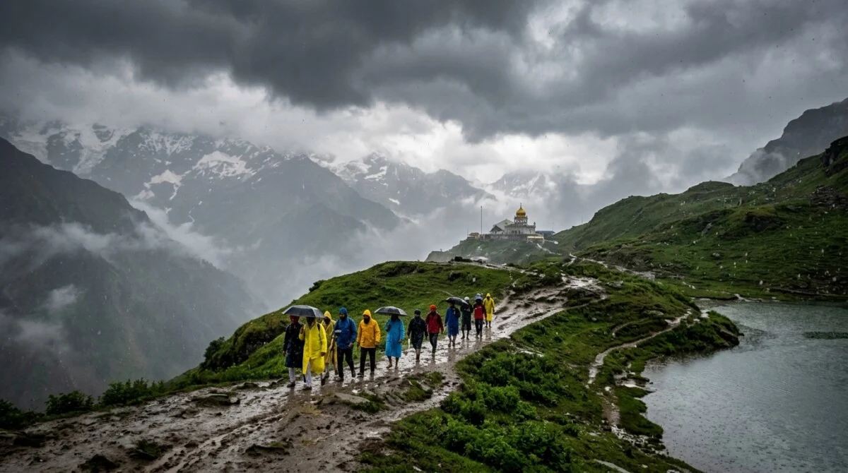 Hemkund Sahib Yatra 2026: मॉनसून ने रोकी यात्रा, 30% घटे श्रद्धालु! 6 Hemkund Sahib Yatra