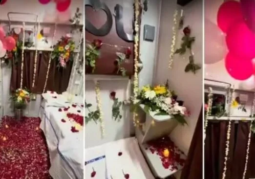 Railway AC Cabin Honeymoon Room