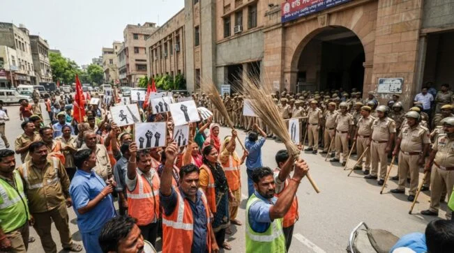 Punjab Sanitation Workers Strike