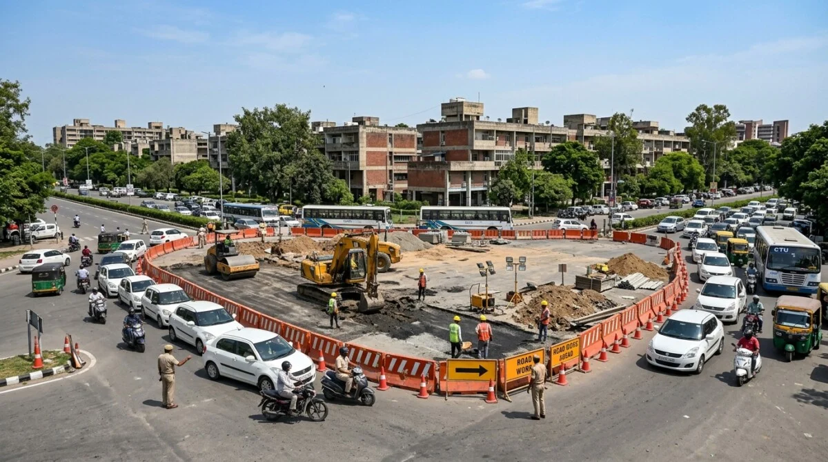 Traffic Advisory Chandigarh: 5 जुलाई तक सड़क बंद 6 Traffic Advisory