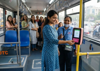 Delhi DTC Pink Ticket