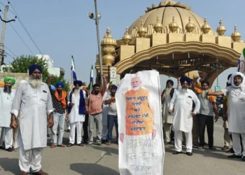 India US Trade Deal Protest