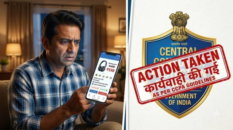Online Apps पर CCPA की बड़ी कार्रवाई: Zepto, IndiGo समेत 9 Platforms पर ₹20 लाख का जुर्माना 19 Dark Patterns