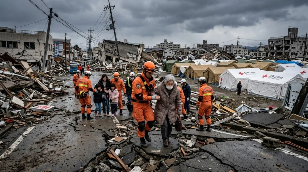 Japan Earthquake: 5.8 तीव्रता के भूकंप से फिर कांपा जापान, 35 मौतों के बाद नया झटका 6 Japan Earthquake
