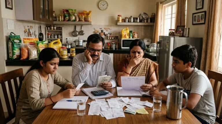 India Middle Class Inflation