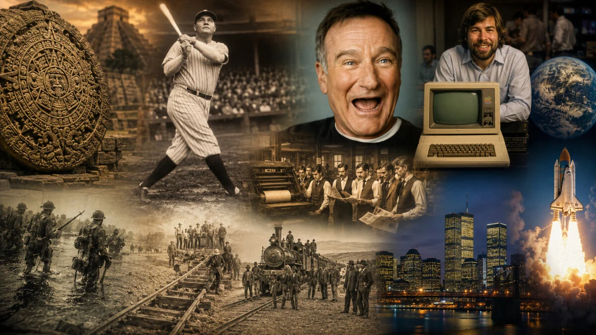 11 अगस्त की 10 घटनाएं जिन्होंने बदल दी दुनिया! अल-कायदा के गठन से Robin Williams की त्रासदी तक 6 Robin Williams