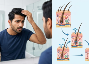 Early Balding Indian Men Age 25