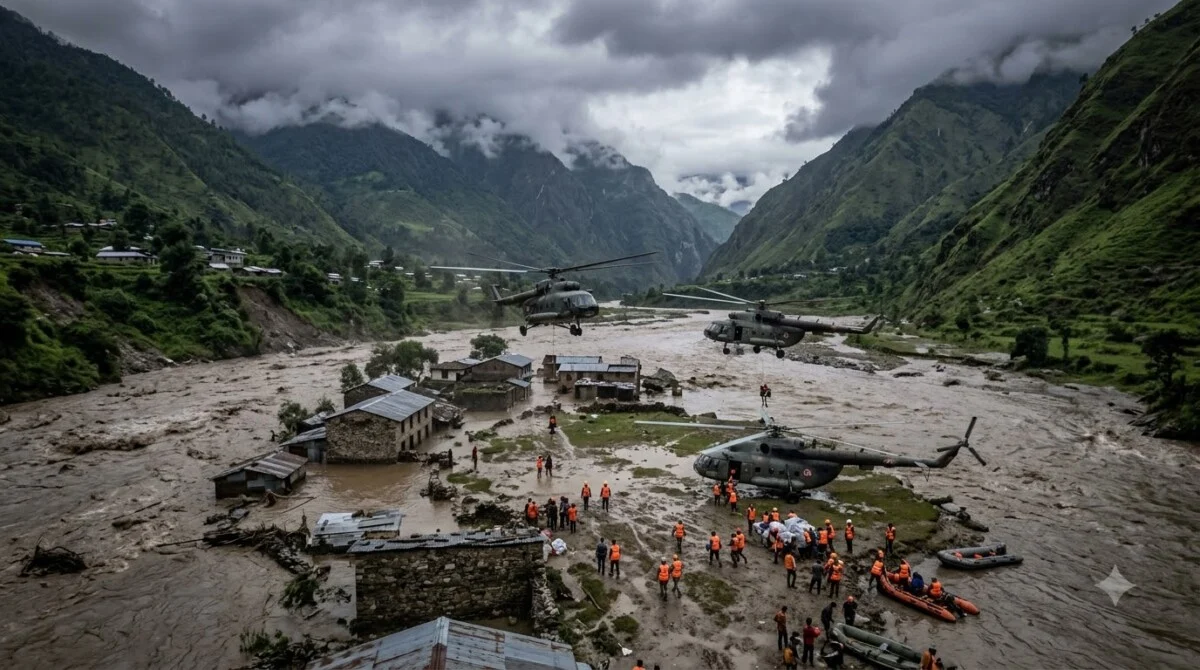 Nepal Floods: दबाव के बाद विदेशी बचाव टीम स्वीकार, 2000+ लापता 6 Nepal Floods