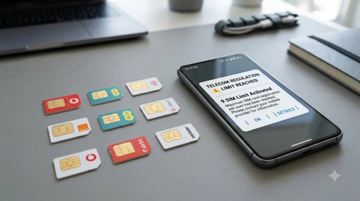 SIM Card Rules: 9 SIM से ज्यादा नहीं मिलेगा नया नंबर, 24 अगस्त से सख्त नियम लागू 9 SIM Card Rules