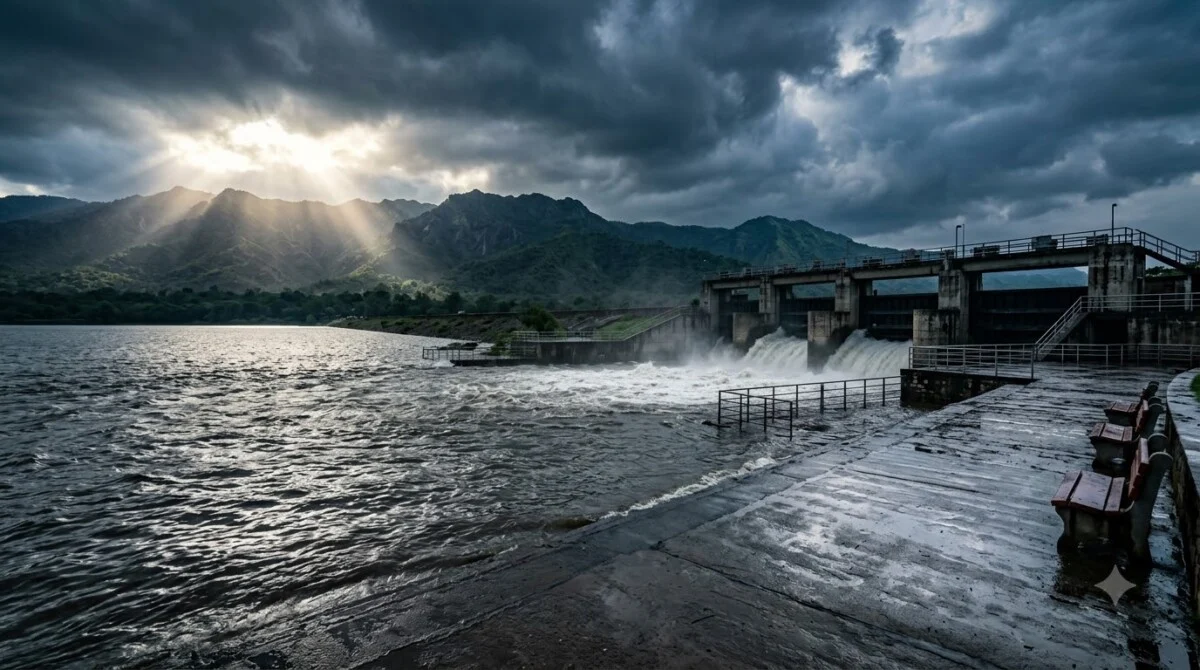 Sukhna Lake Flood Gate Alert: 7 घंटे बाद बंद हुआ गेट, खतरे के करीब पानी 6 Sukhna Lake Flood Gate Alert