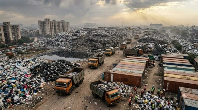 India Waste Dumping Ground