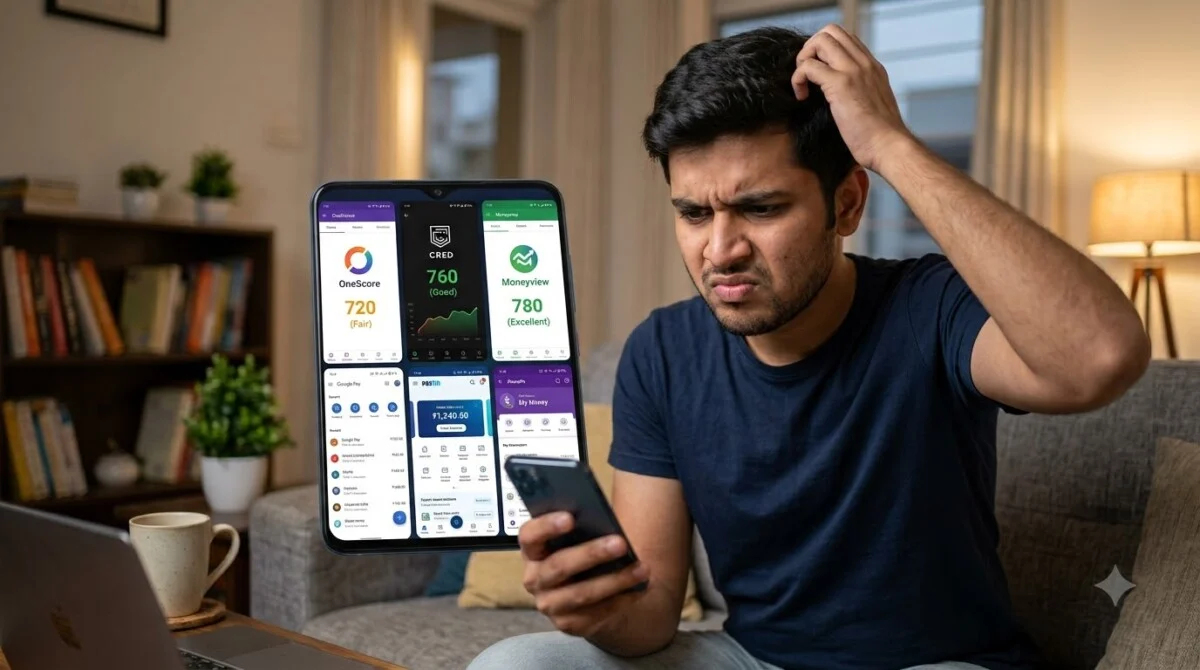 CIBIL Score का भ्रम: GPay, Paytm पर अलग-अलग स्कोर क्यों? जानें असली सच 6 CIBIL Score