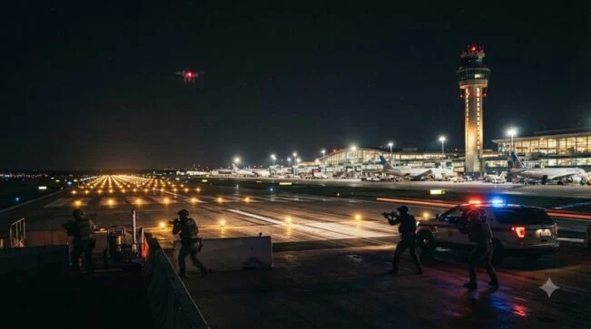 Amritsar Airport Drone Alert