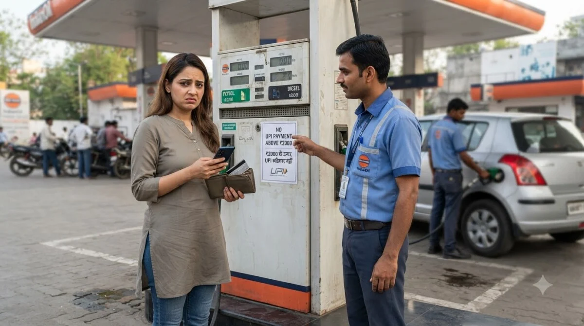 UPI Payment Limit: पेट्रोल पंप पर ₹2000 से ज्यादा UPI Payment पर रोक! भोपाल में 16 अक्टूबर से लागू 6 UPI Payment Limit