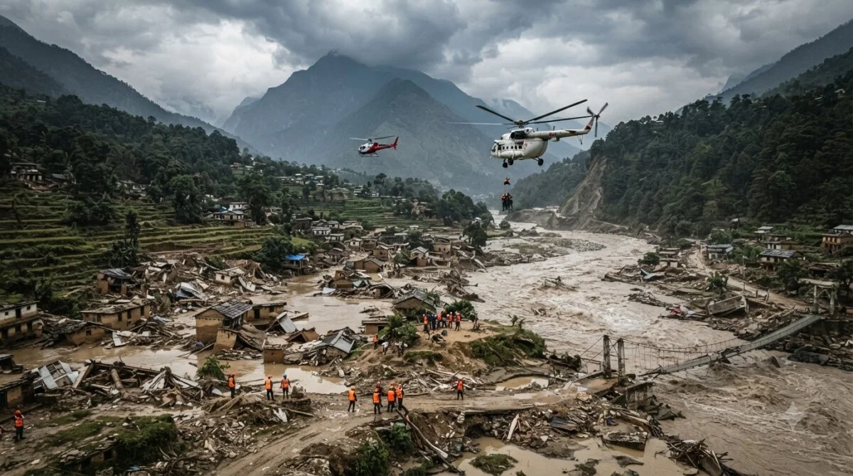 नेपाल में कुदरत का कहर: बाढ़ में 1,377 मौतें, 5,000 से ज्यादा लापता 6 Nepal Floods Disaster