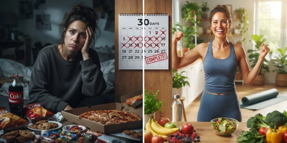30 Days No Sugar Challenge