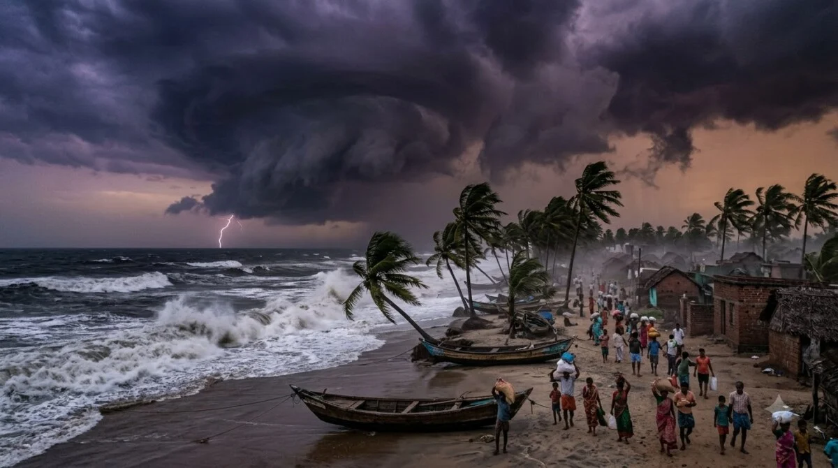 Cyclone Arnab Landfall: 140 किमी रफ्तार का तूफान, 9 राज्यों में अलर्ट 6 Cyclone Arnab Landfall