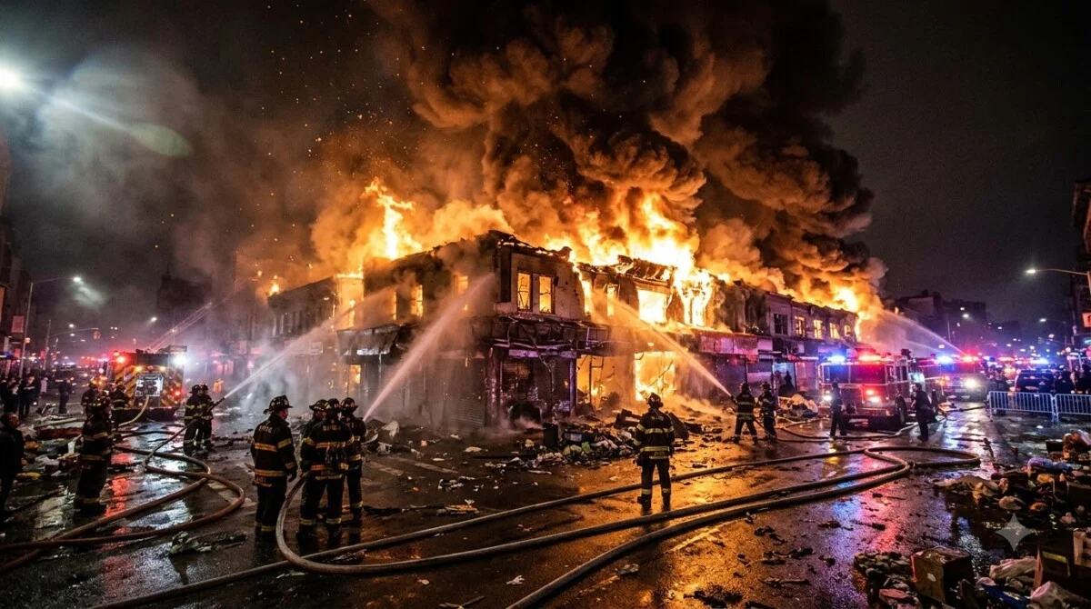 Jammu Market Fire: शिव मार्केट में धधकी आग, 40 दुकानें जलकर राख 6 Jammu Market Fire