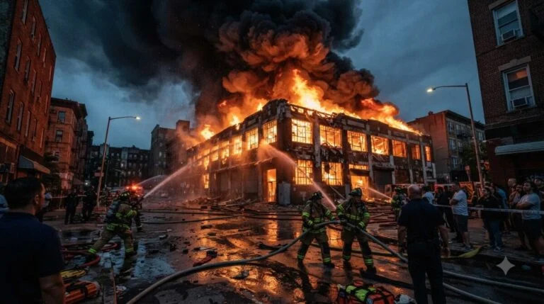 Ludhiana AAP Leader Warehouse Fire