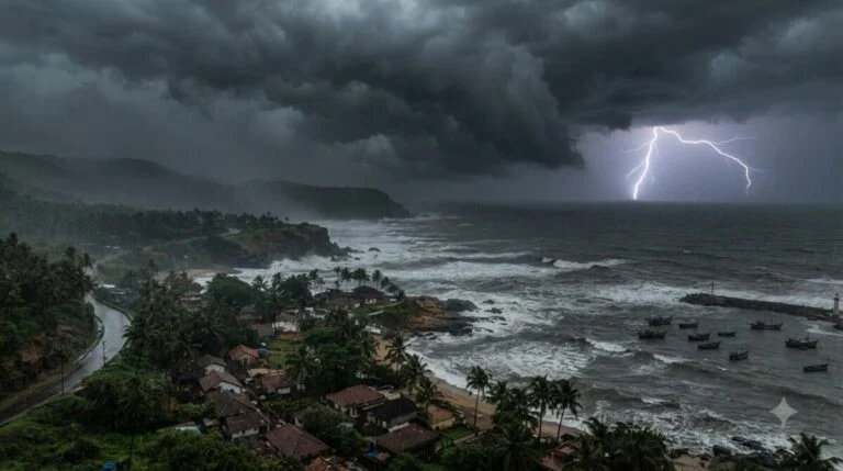 Cyclone Arnab Rainfall Alert