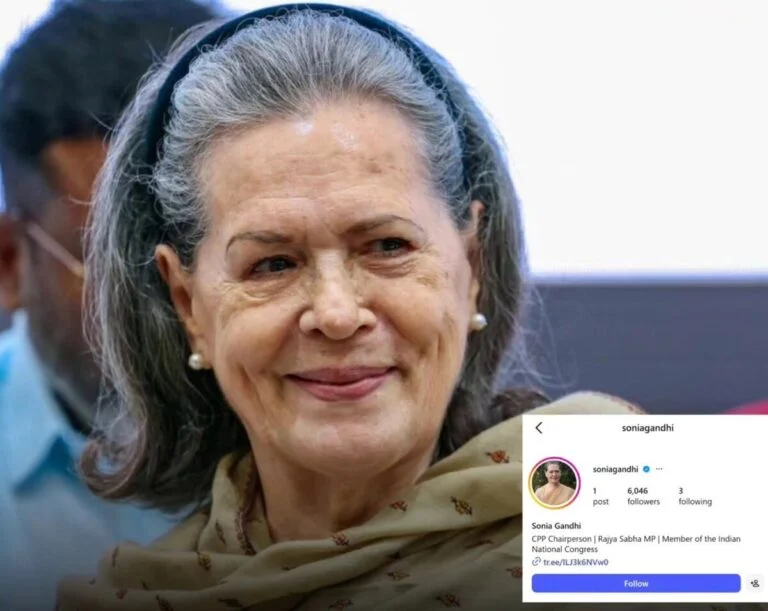 Sonia Gandhi Instagram