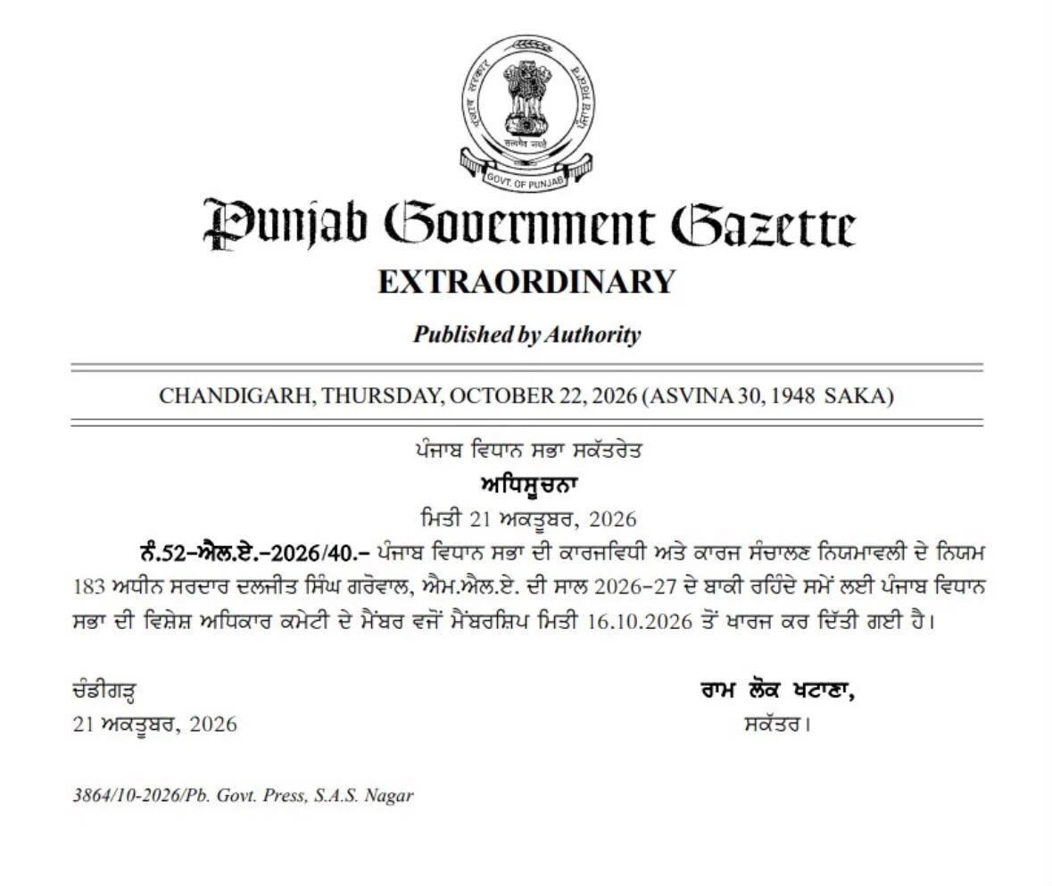 Daljit Singh Bhola Privilege Committee